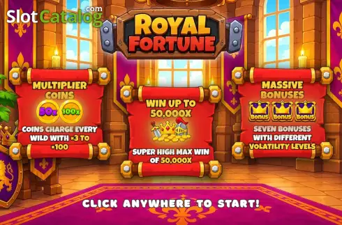 Скрин2. Royal Fortune слот