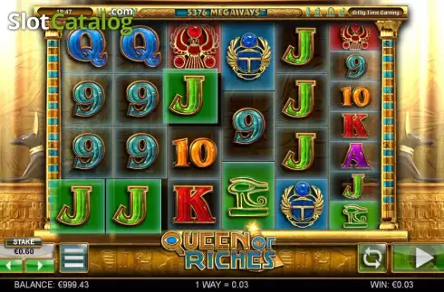Скрин3. Queen of Riches слот