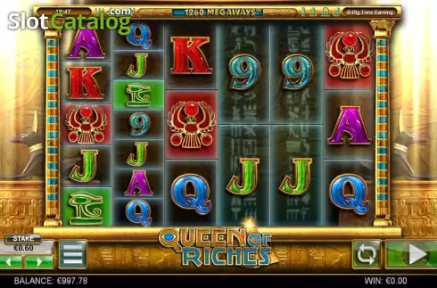Скрин4. Queen of Riches слот