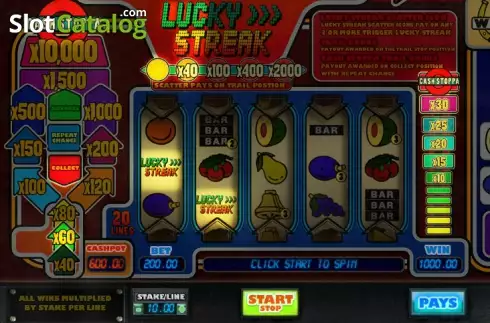 Скрин3. Lucky Streak (Big Time Gaming) слот