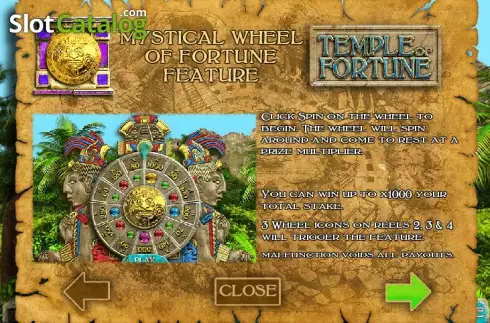 Скрин6. Temple Of Fortune слот