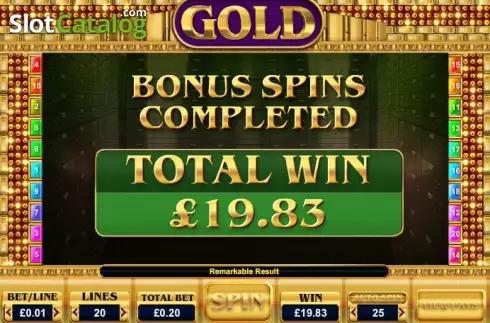 Скрин7. Gold (Big Time Gaming) слот