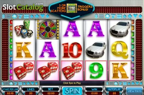 Скрин3. Vegas Dreams слот