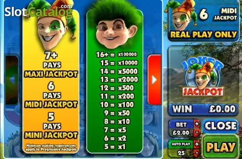 Скрин5. Joker Jackpot (Big Time Gaming) слот