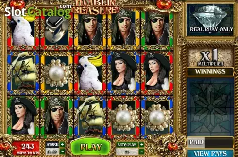 Скрин2. Tumblin' Treasures слот