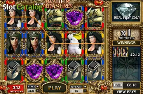 Скрин3. Tumblin' Treasures слот
