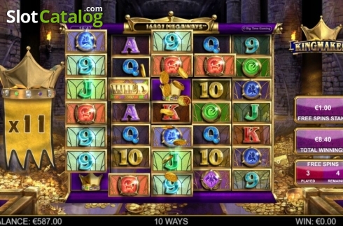 Скрин5. Kingmaker (Big Time Gaming) слот