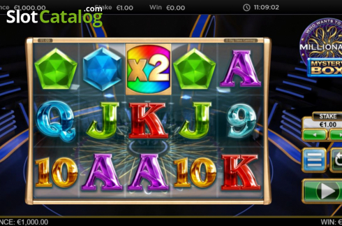 Скрин3. Who Wants to Be a Millionaire Mystery Box слот
