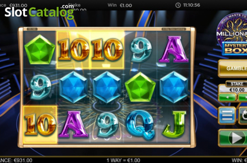 Скрин4. Who Wants to Be a Millionaire Mystery Box слот