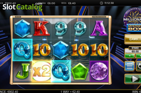 Скрин7. Who Wants to Be a Millionaire Mystery Box слот