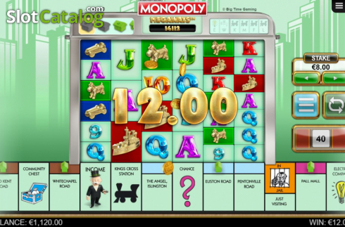 Скрин5. Monopoly Megaways слот