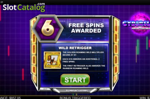 Скрин9. Cyberslot Megaclusters слот