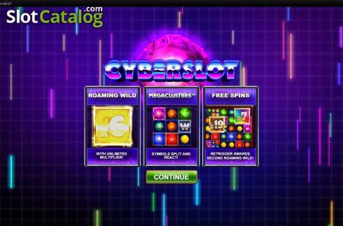 Скрин2. Cyberslot Megaclusters слот