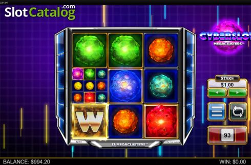 Скрин3. Cyberslot Megaclusters слот