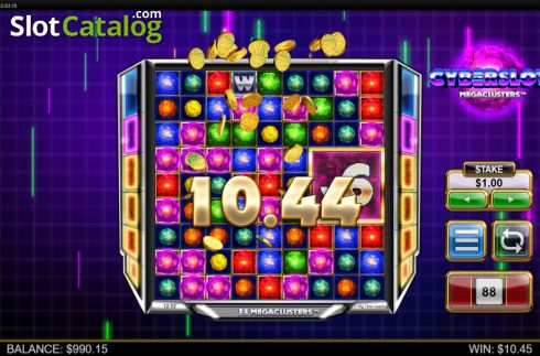 Скрин5. Cyberslot Megaclusters слот