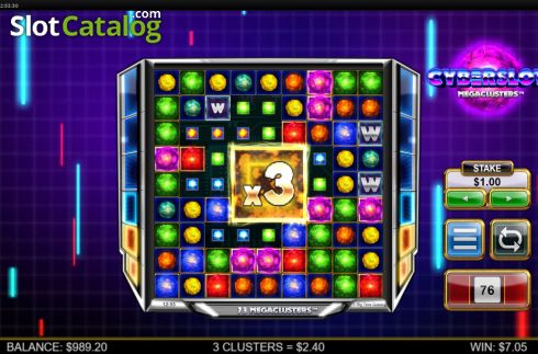 Скрин6. Cyberslot Megaclusters слот