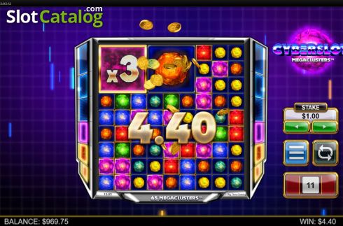 Скрин7. Cyberslot Megaclusters слот