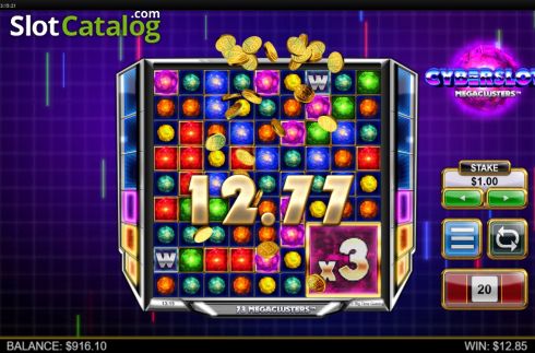 Скрин8. Cyberslot Megaclusters слот