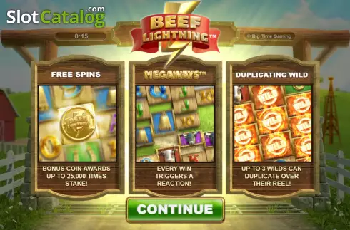 Скрин2. Beef Lightning слот