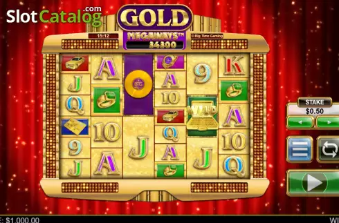 Скрин3. Gold Megaways слот