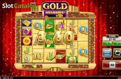 Скрин5. Gold Megaways слот
