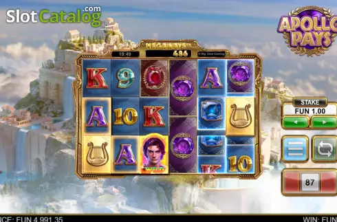 Скрин5. Apollo Pays Megaways слот