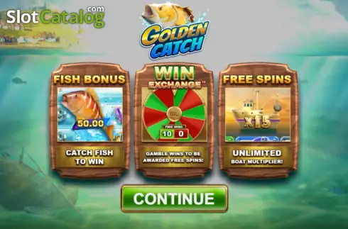 Скрин2. Golden Catch слот