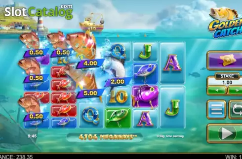 Скрин5. Golden Catch слот