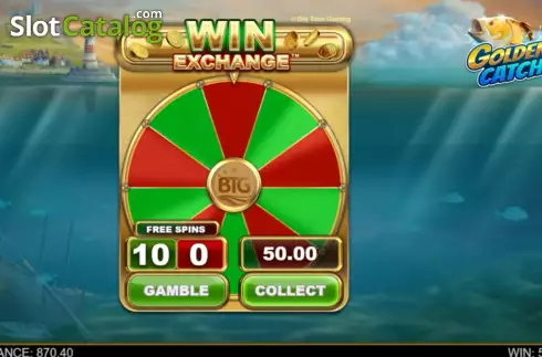 Скрин9. Golden Catch слот