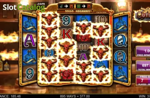 Скрин5. Outlaw (Big Time Gaming) слот