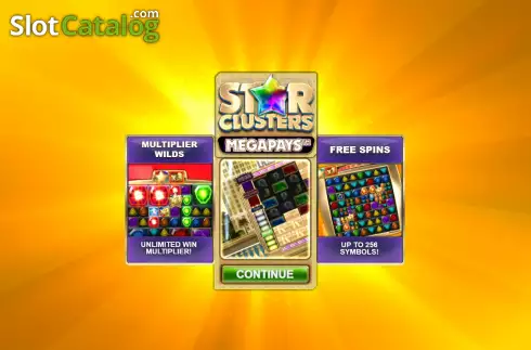 Скрин2. Star Clusters Megapays слот