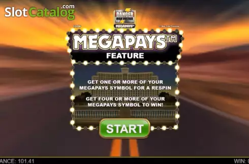 Скрин9. Danger High Voltage Megapays слот