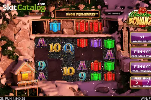 Скрин7. Christmas Bonanza слот