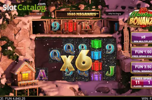 Скрин9. Christmas Bonanza слот