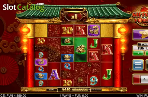 Скрин5. Gifts of Fortune Megaways слот