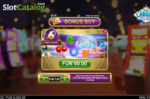 Скрин6. Vegas Rush слот