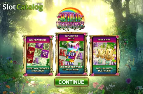 Скрин2. Wild Unicorns слот