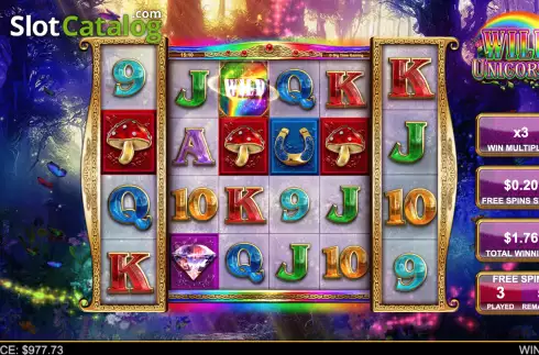 Скрин8. Wild Unicorns слот