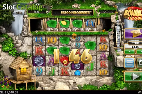Скрин4. Bonanza Falls слот