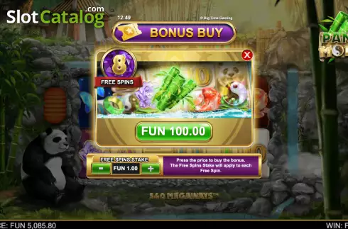 Скрин4. Panda Money Megaways слот