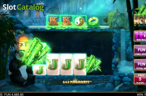 Скрин7. Panda Money Megaways слот