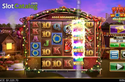 Скрин8. Fireworks Megaways слот