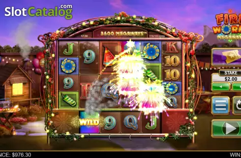 Скрин9. Fireworks Megaways слот