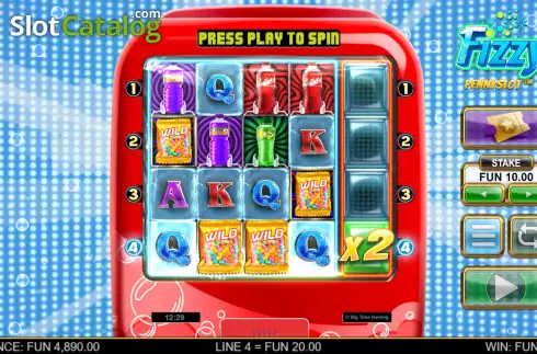 Скрин4. Fizzy Pennyslot слот