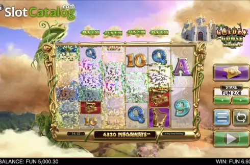Скрин4. Golden Goose Megaways слот