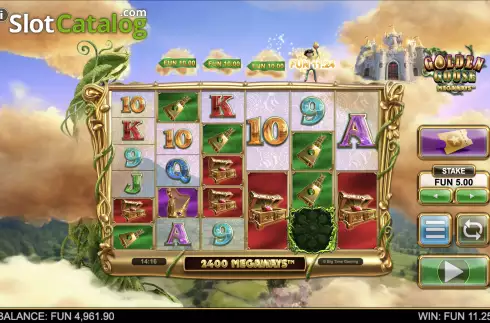 Скрин7. Golden Goose Megaways слот