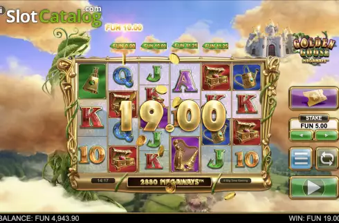 Скрин6. Golden Goose Megaways слот