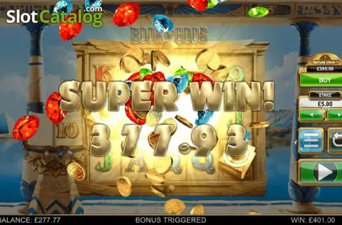 Скрин5. Book of Gods (Big Time Gaming) слот