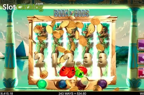 Скрин7. Book of Gods (Big Time Gaming) слот
