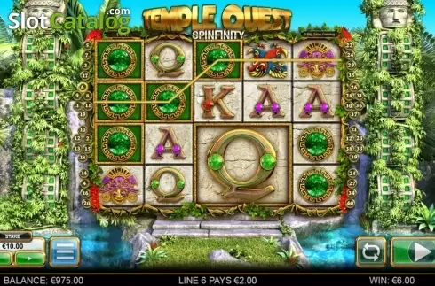 Скрин8. Temple Quest Spinfinity слот